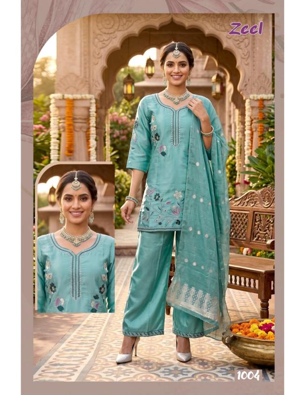Desi kudi zeel 3pcs kurtis wholesale